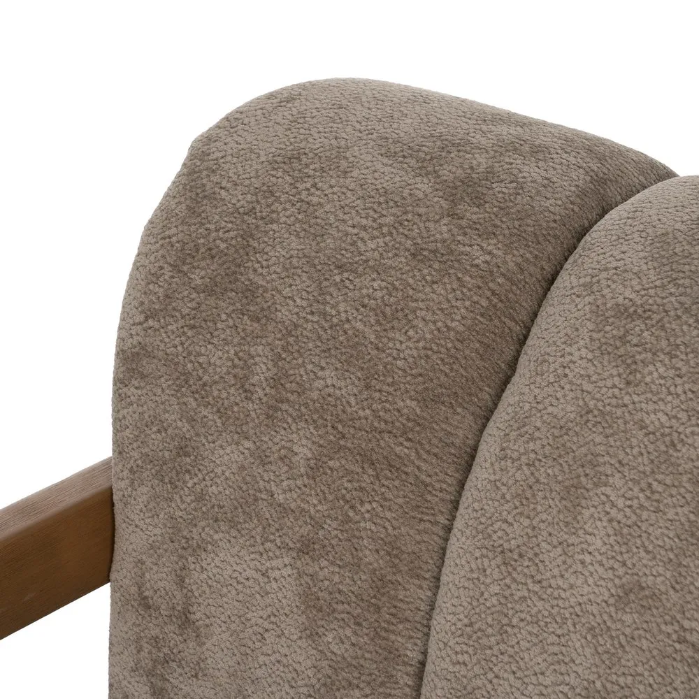 Fotoliu taupe mesteacăn|Mobilier rustic confortabil [9]