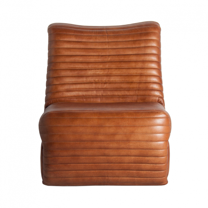 Fotoliu vintage piele maro | Fotolii confortabile [2]