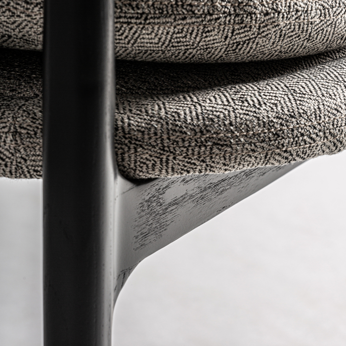 Fotoliu Art Deco gri | Fotolii elegante living [6]