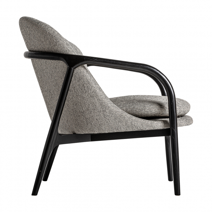 Fotoliu Art Deco gri | Fotolii elegante living [3]