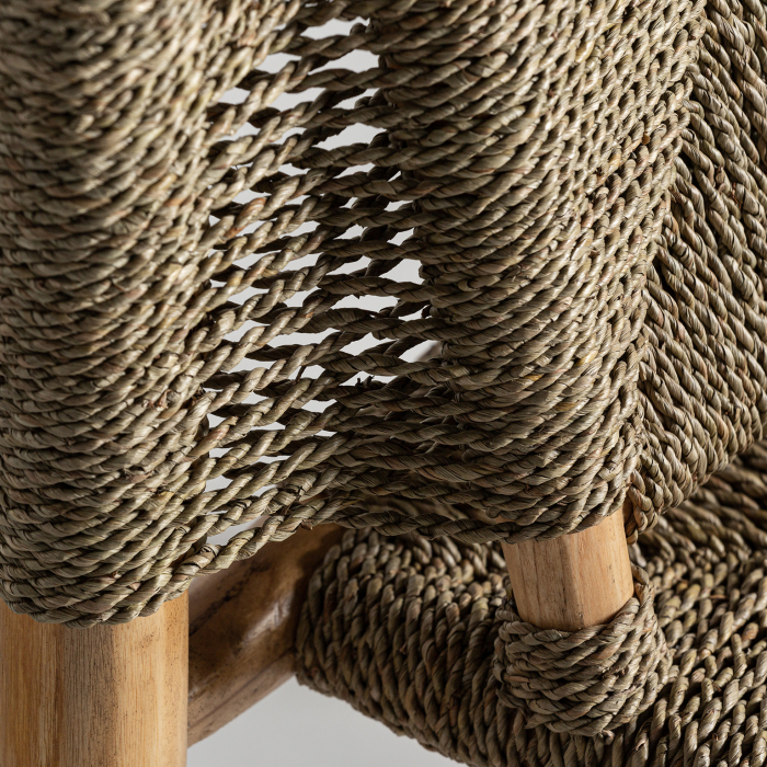 Fotoliu rafie maro|Fotoliu colonial|Mobilier living exotic [6]