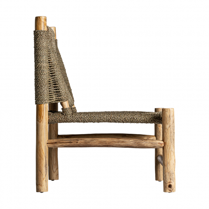 Fotoliu rafie maro|Fotoliu colonial|Mobilier living exotic [3]