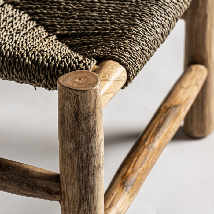 Fotoliu rafie maro|Fotoliu colonial|Mobilier living exotic [5]