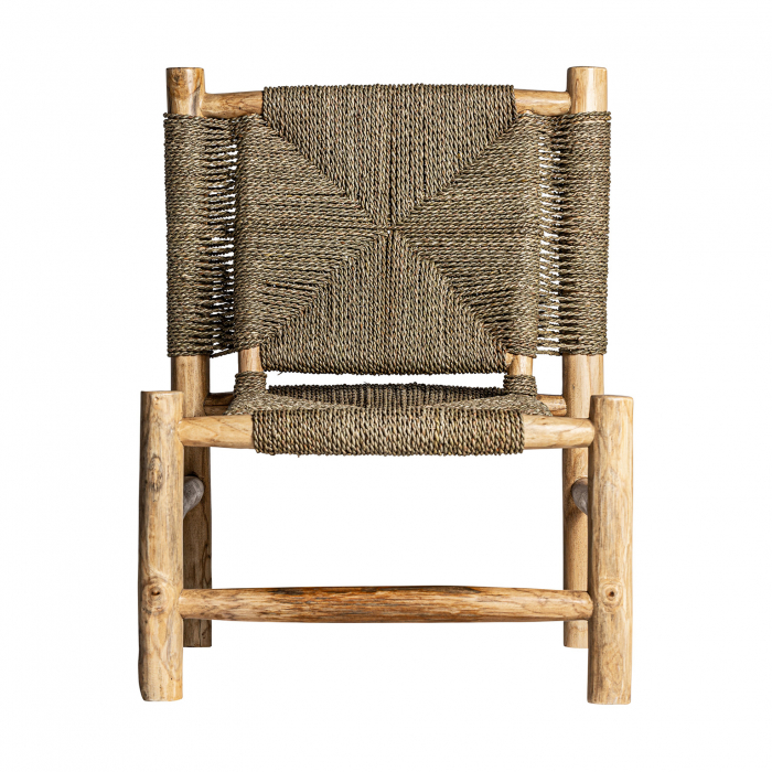 Fotoliu rafie maro|Fotoliu colonial|Mobilier living exotic [2]
