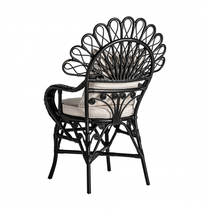 Fotoliu contemporan ratan negru|Fotolii relaxante moderne [4]