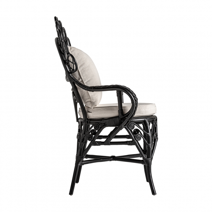 Fotoliu contemporan ratan negru|Fotolii relaxante moderne [3]
