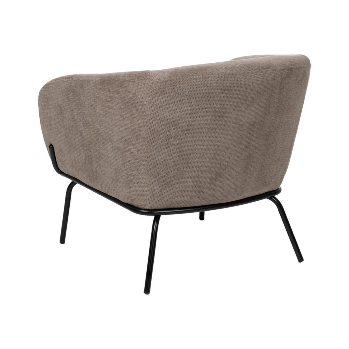 Fotoliu stofa taupe modern elegant [4]