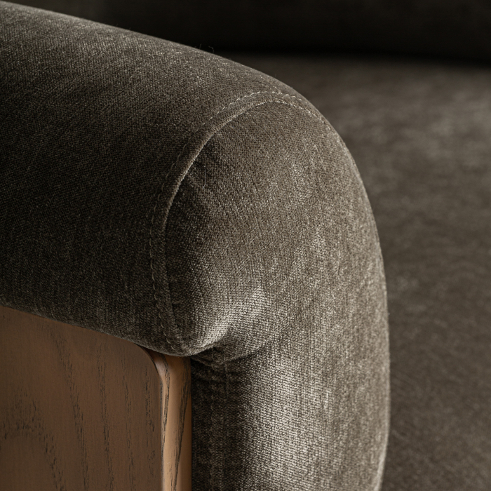 Fotoliu verde chenille 96 cm living [6]