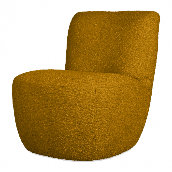 Fotoliu Tapitat Ocru|Fotolii Design Premium [3]