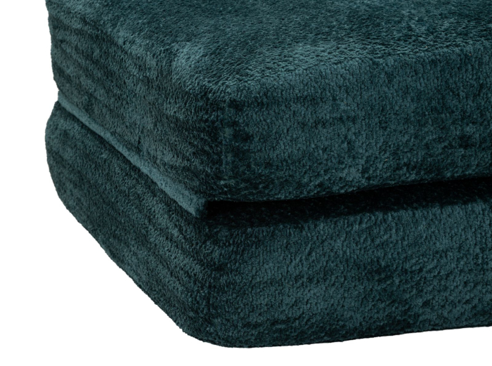 Fotoliu extensibil verde petrol din stofa boucle pentru living si HORECA [7]