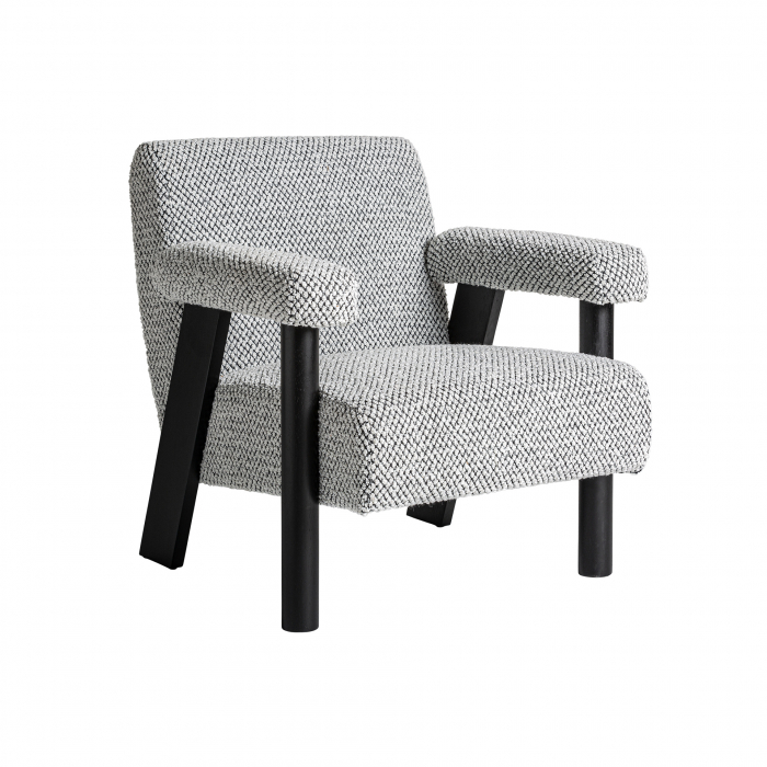 Fotoliu art deco gri|Fotolii moderne premium [1]