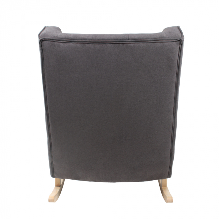 Fotoliu gri Grandma - design clasic confortabil [5]