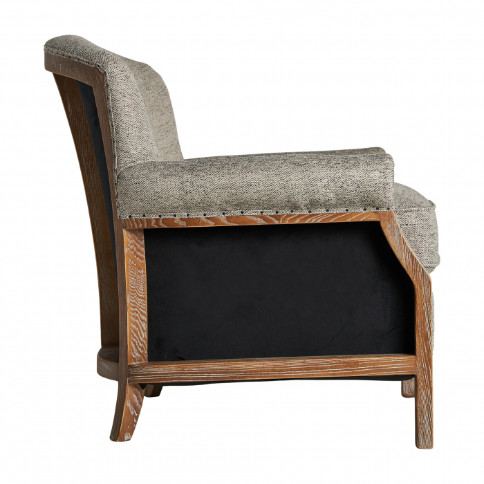 Fotoliu colonial gri | Fotolii elegante living [3]