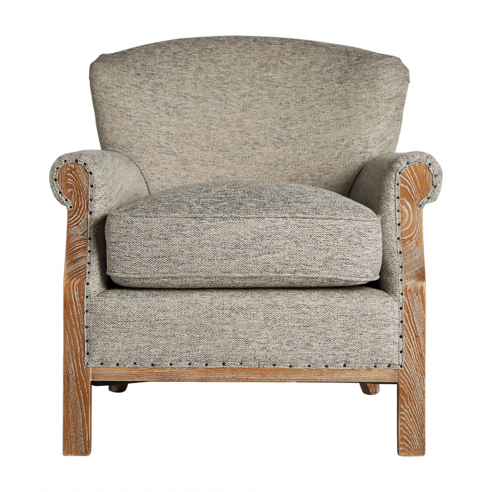 Fotoliu colonial gri | Fotolii elegante living [2]
