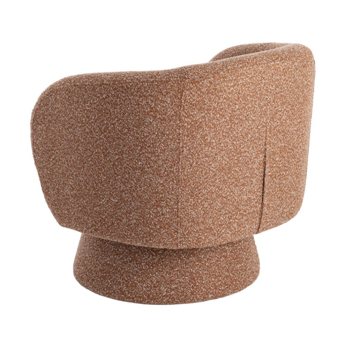 Fotoliu HoReCa tapițat somon cu formă rotunjită [5]