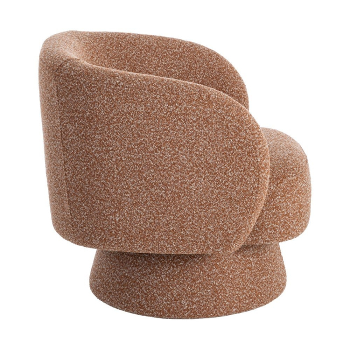 Fotoliu HoReCa tapițat somon cu formă rotunjită [4]