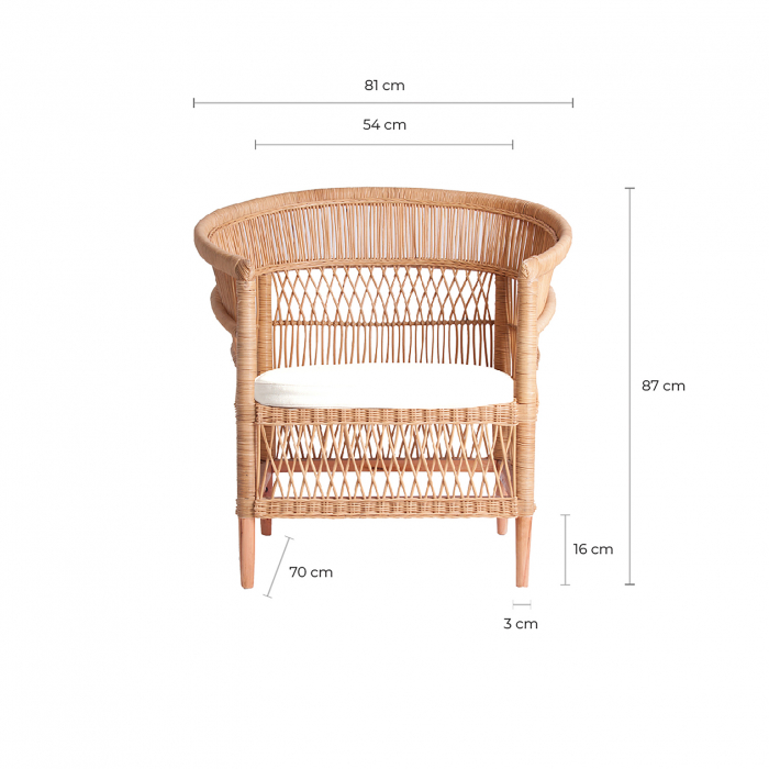 Fotoliu ratan contemporan|Mobilier natural|Fotolii artizanale [6]