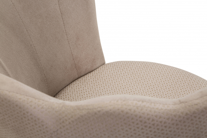 Fotoliu Mindy bej, textil metal [7]