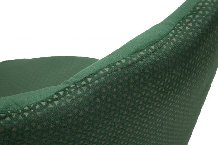 Fotoliu Mindy verde, textil metal auriu, mauro ferretti [6]