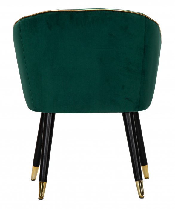 Fotoliu catifea verde Paris | creativdeco.ro [4]