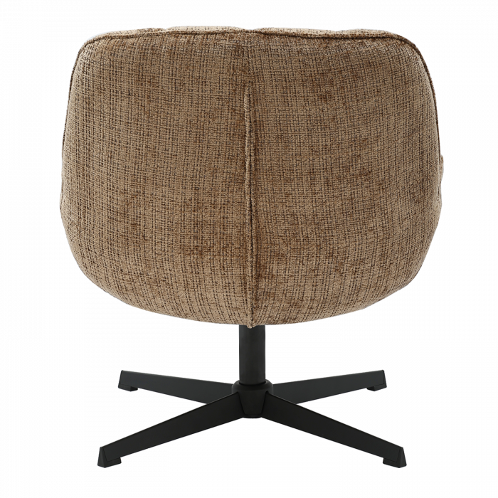 Fotoliu rotativ maro deschis Pauline design elegant|Fotolii confortabile [4]