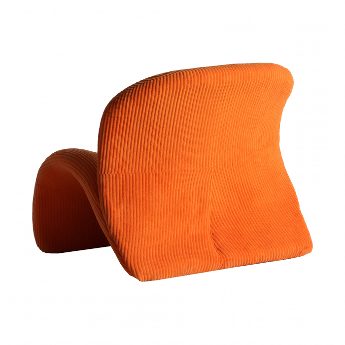 Fotoliu portocaliu contemporan|Fotolii ergonomice moderne [4]