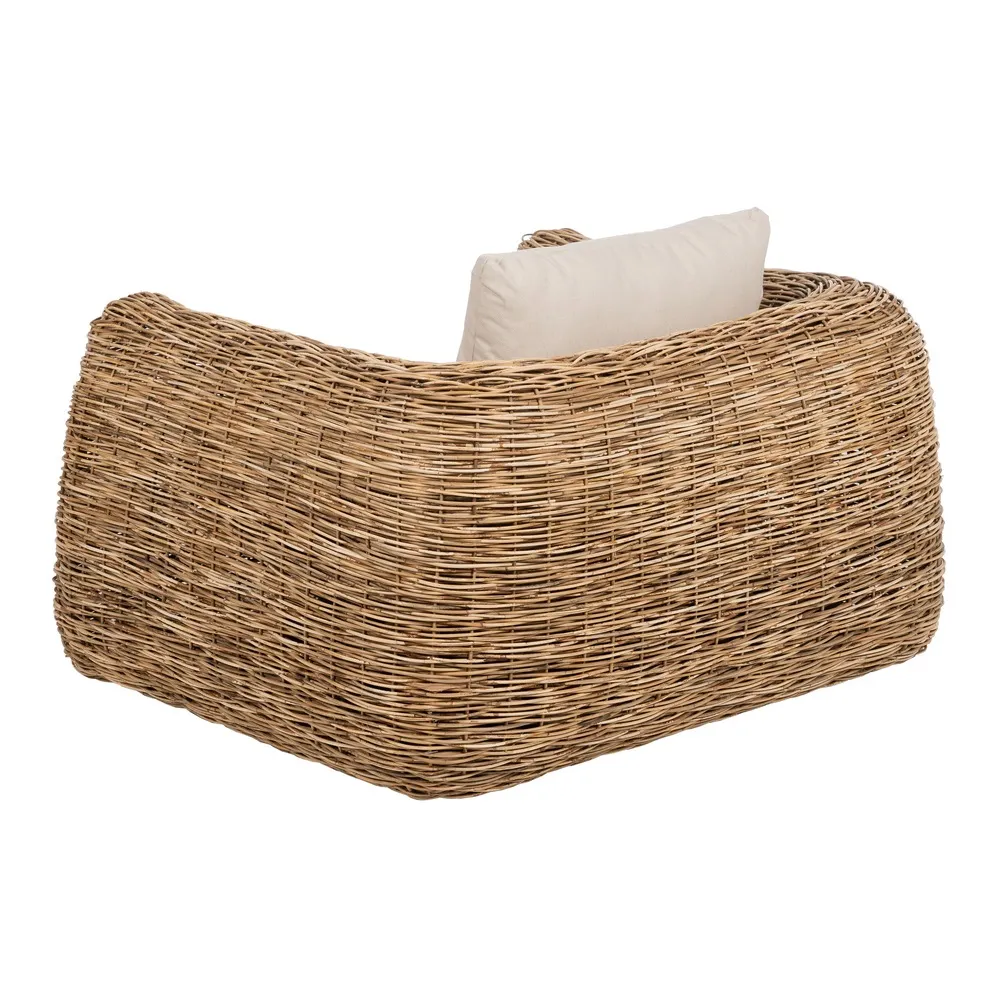 Fotoliu Ratan cu Perne, Natural Crem - CreativDeco.ro [5]