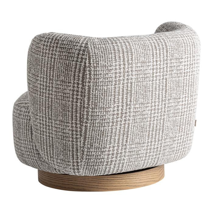 Fotoliu rotativ gri jaspe 85 cm [4]