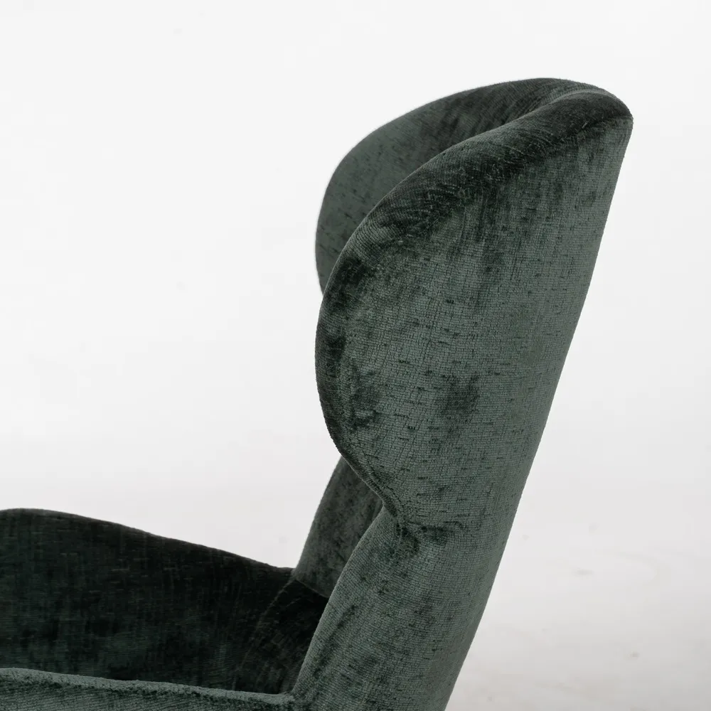 fotoliu rotativ verde ergonomic pentru birou CreativDeco [10]