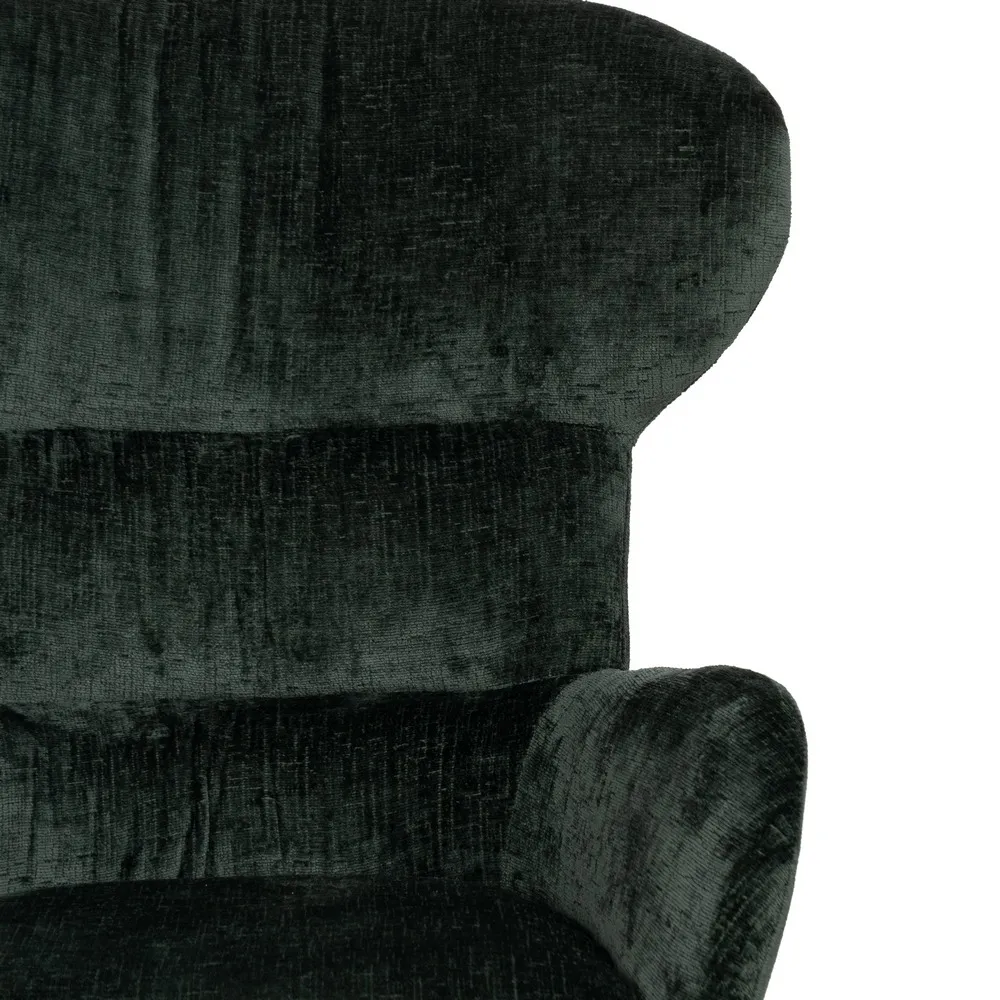 fotoliu rotativ verde ergonomic pentru birou CreativDeco [11]