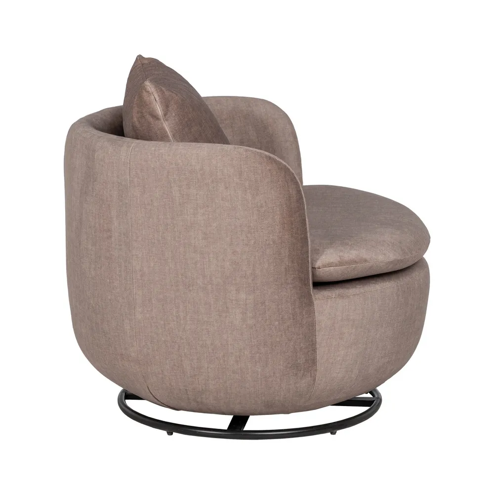 Fotoliu Rotativ Dimos Bej Taupe - CreativDeco.ro [4]