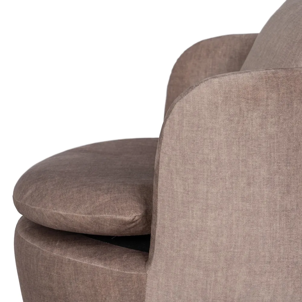 Fotoliu Rotativ Dimos Bej Taupe - CreativDeco.ro [8]