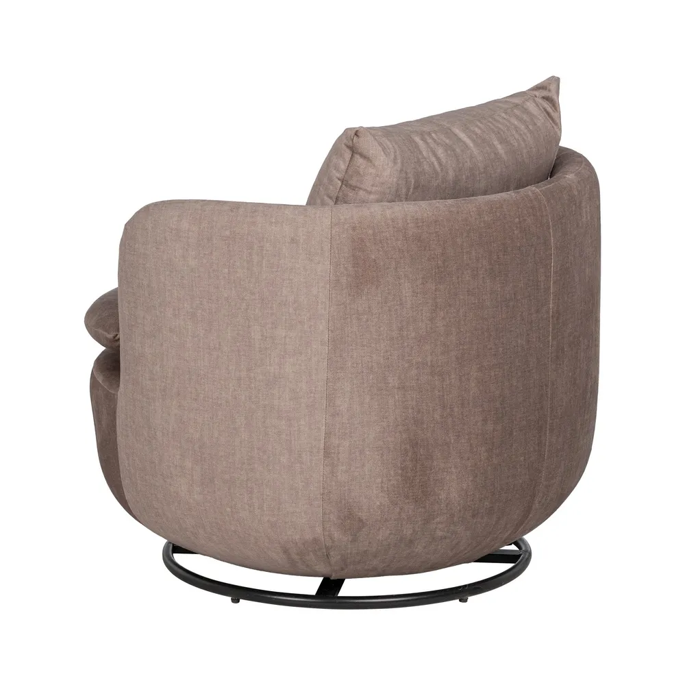 Fotoliu Rotativ Dimos Bej Taupe - CreativDeco.ro [5]