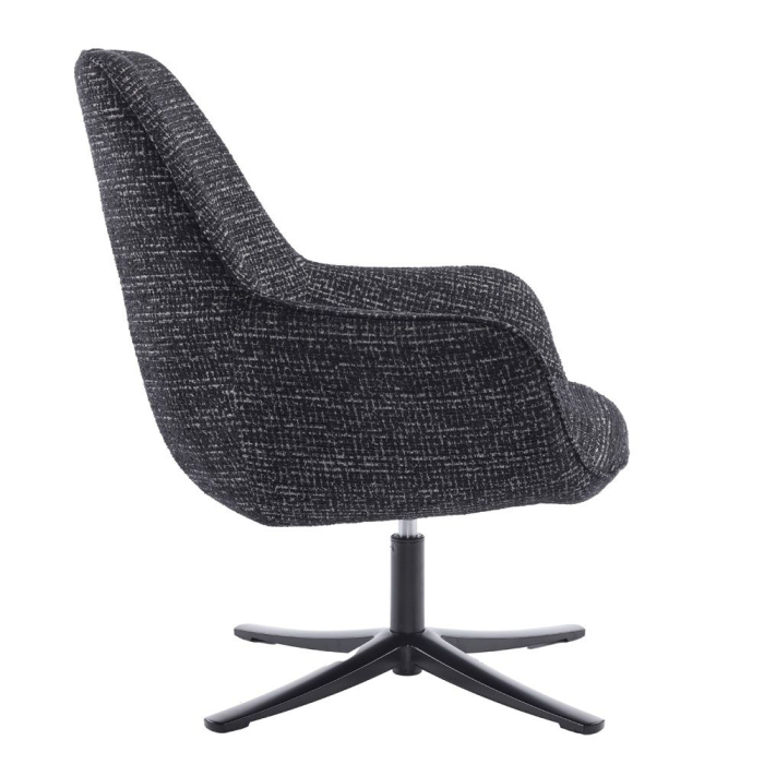 Fotoliul rotativ negru cu design Tiffany [4]