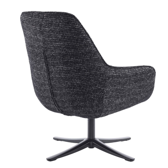 Fotoliul rotativ negru cu design Tiffany [3]