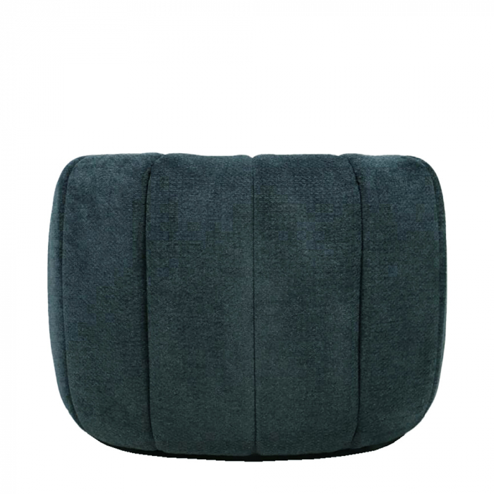 Fotoliu Ascot verde apă – vedere frontală în decor elegant [7]