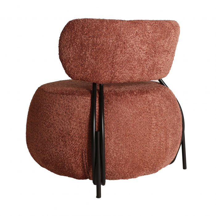 Fotoliu bucle art deco bordo|Fotolii moderne premium [4]