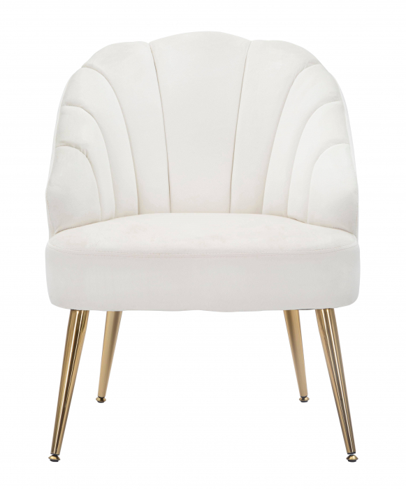 Fotoliu Shell crem, textil - CreativDeco.ro [3]