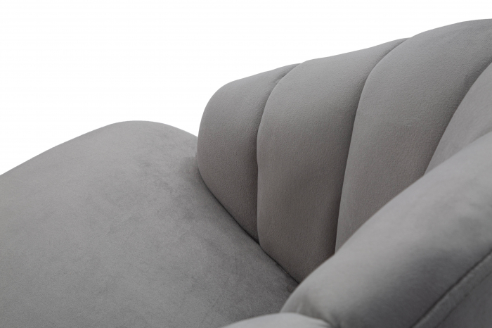 Fotoliu Shell gri, textil [8]