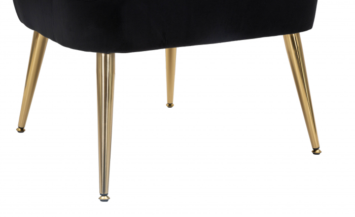 Fotoliu Shell negru, textil, creativdeco.ro [8]