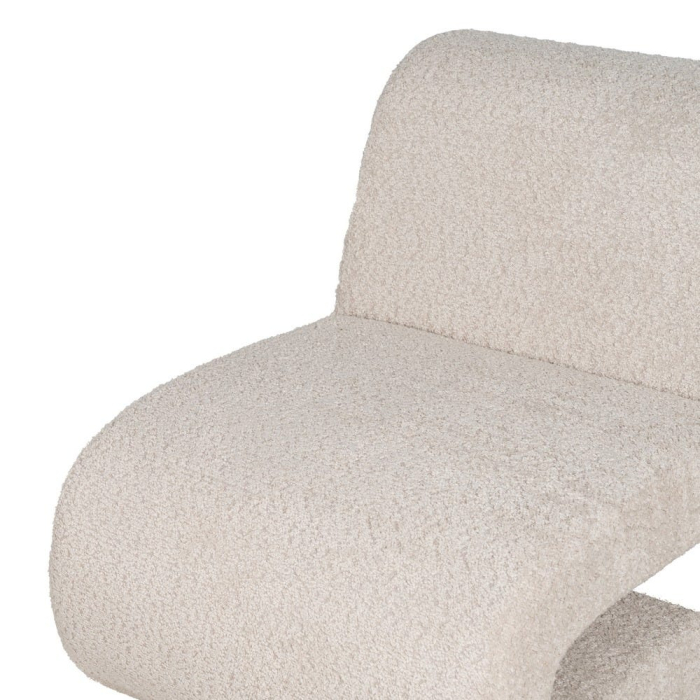 Fotoliu YOKOHAMA Plus, Stofa boucle Crem - creativdeco.ro [6]