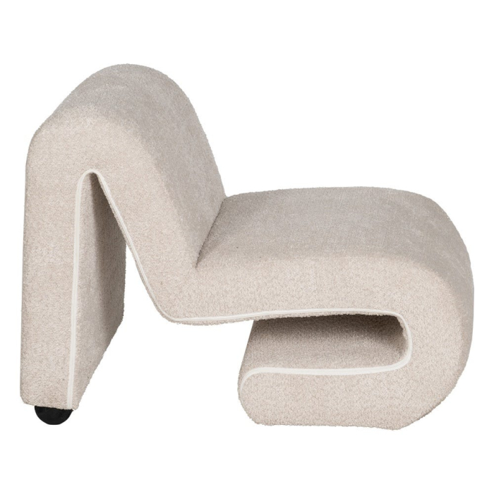 Fotoliu YOKOHAMA Plus, Stofa boucle Crem - creativdeco.ro [3]
