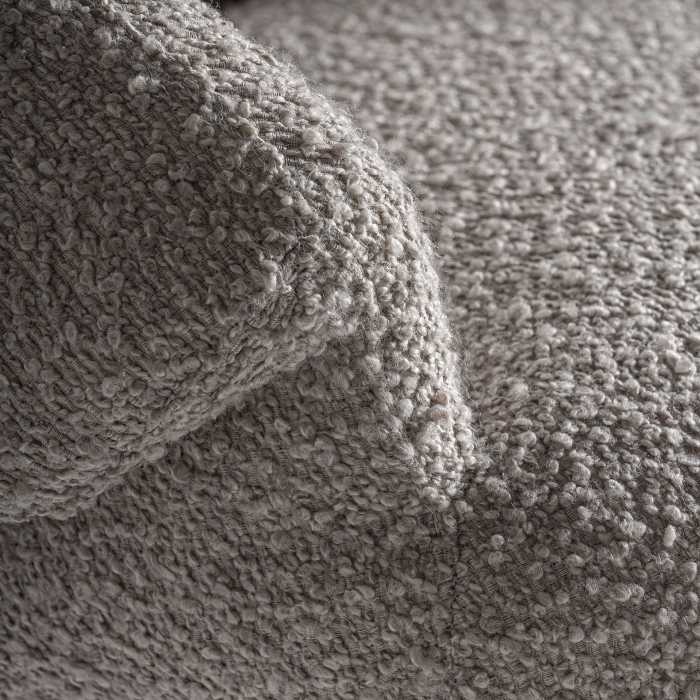 Fotoliu tapitat cu formă organică și structură din lemn Jacquard [5]