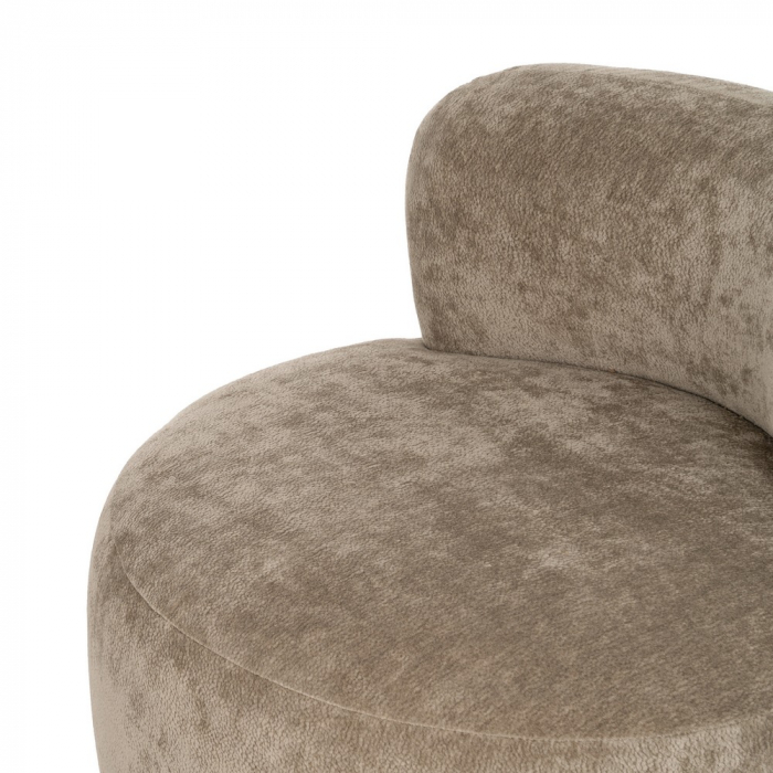 Fotoliu din stofa bej taupe modern si versatil | CreativDeco.ro [6]