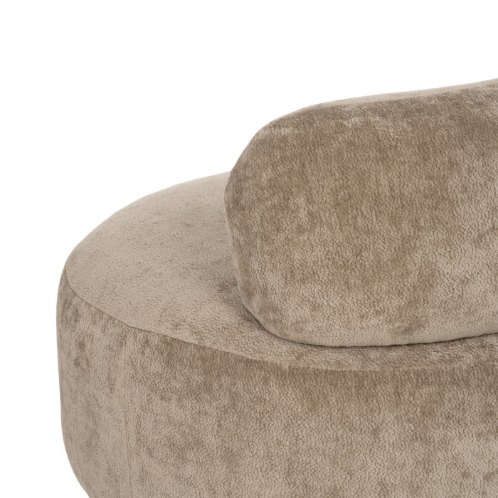 Fotoliu din stofa bej taupe modern si versatil | CreativDeco.ro [9]