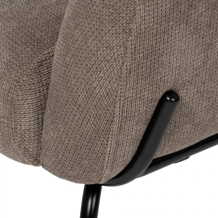 Fotoliu stofa taupe modern elegant [9]