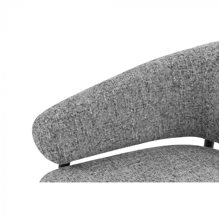 Fotoliu modern gri cadru metalic Moritz [7]