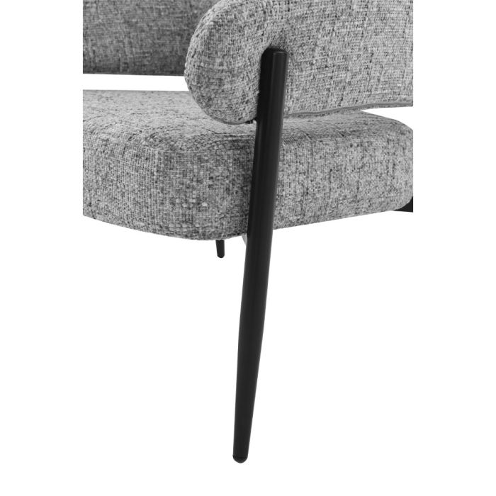 Fotoliu modern gri cadru metalic Moritz [10]