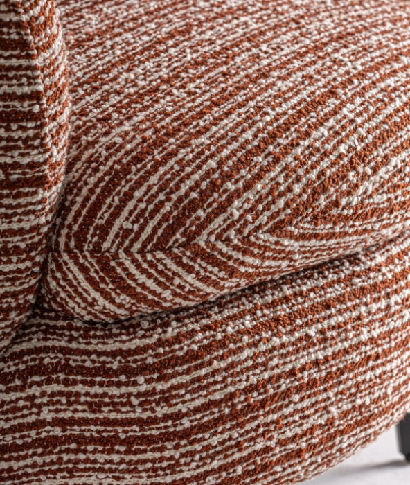 Fotoliu textil teracotă LOPI – titlu imagine principală [6]