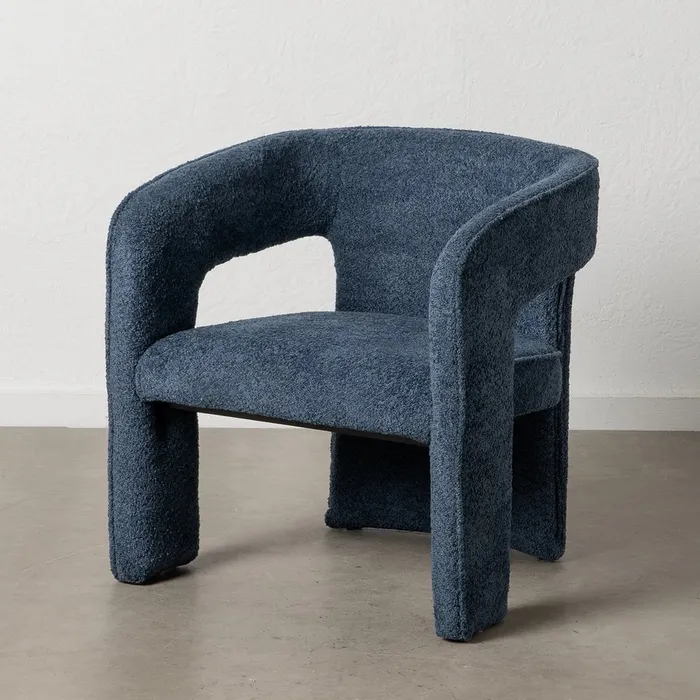 Fotoliu TOKIO Albastru, stofa boucle - de la creativdeco.ro [3]